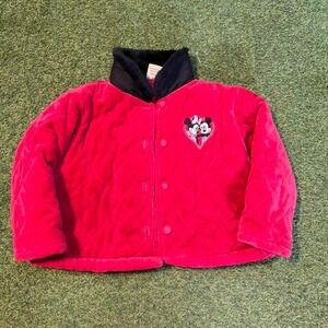 Vintage Mickey & Minnie Quilted Jacket (Kids 4T)